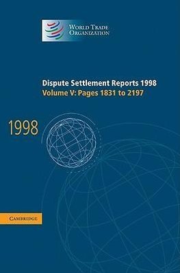 Organization, W: Dispute Settlement Reports 1998: Volume 5,