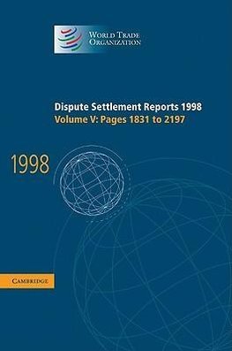 Dispute Settlement Reports 1998