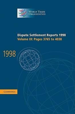 Dispute Settlement Reports 1998