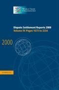 Organization, W: Dispute Settlement Reports 2000: Volume 4,