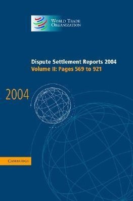 Dispute Settlement Reports 2004