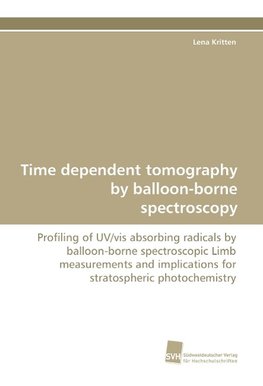 Time dependent tomography by balloon-borne spectroscopy