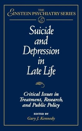 Suicide and Depression in Late Life