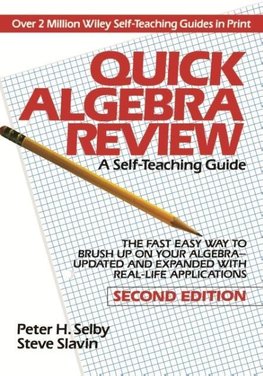 Quick Algebra Review