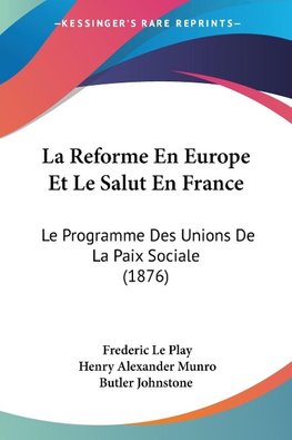 La Reforme En Europe Et Le Salut En France