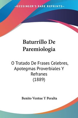 Baturrillo De Paremiologia