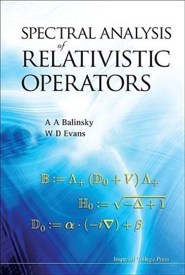 Spectral Analysis of Relativistic Operators