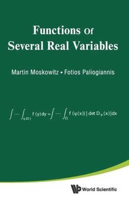 FUNCTIONS OF SEVERAL REAL VARIABLES
