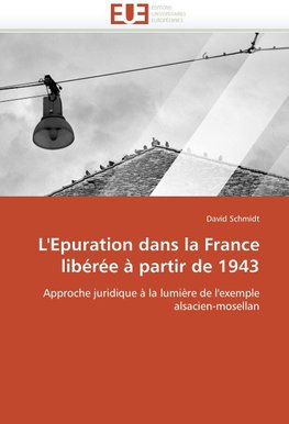 L'epuration dans la france libérée à partir de 1943