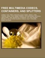 Free multimedia codecs, containers, and splitters