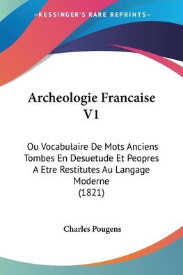 Archeologie Francaise V1