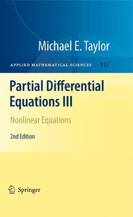 Taylor, M: Partial Differential Equations III