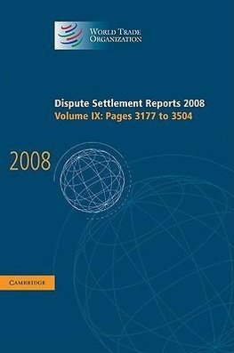 Dispute Settlement Reports 2008: Volume 9, Pages 3177-3504
