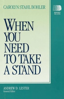 When You Need to Take a Stand
