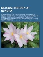 Natural history of Sonora