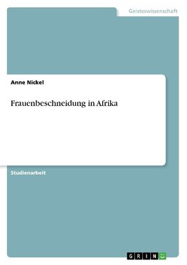 Frauenbeschneidung in Afrika
