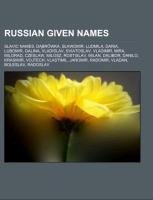 Russian given names