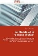 Le Monde et la "pensée d''Etat"
