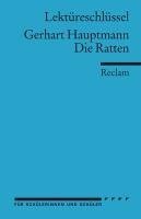 Die Ratten. Lektüreschlüssel für Schüler
