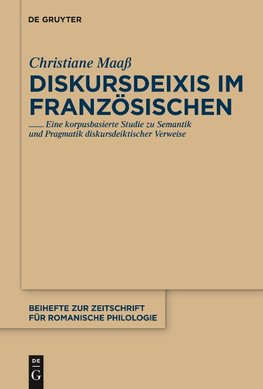 Diskursdeixis im Französischen