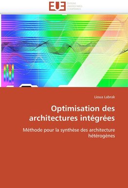 Optimisation des architectures intégrées