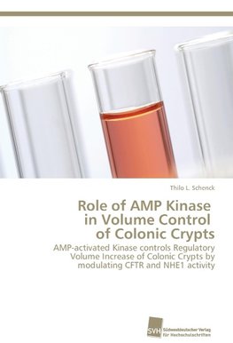 Role of AMP Kinase in Volume Control of Colonic Crypts