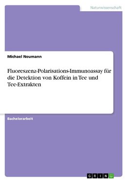 Fluoreszenz-Polarisations-Immunoassay für die Detektion von Koffein in Tee und Tee-Extrakten