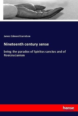 Nineteenth century sense