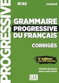 Grammaire progressive du français. Niveau avancé - 3ème édition. Lösungsheft