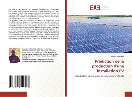 Prédiction de la production d'une installation PV