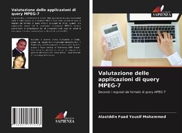 Valutazione delle applicazioni di query MPEG-7