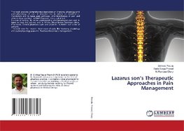 Lazarus son's Therapeutic Approaches in Pain Management