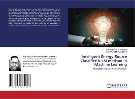 Intelligent Energy Source Classifier NILM method in Machine Learning