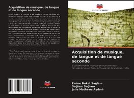 Acquisition de musique, de langue et de langue seconde