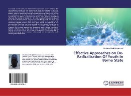 Effective Approaches on De- Radicalization Of Youth In Borno State