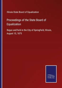 Proceedings of the State Board of Equalization