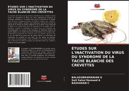 ÉTUDES SUR L'INACTIVATION DU VIRUS DU SYNDROME DE LA TACHE BLANCHE DES CREVETTES