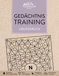 Gedächtnistraining Großdruck. Bunter Rätselmix in Großschrift