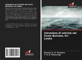 Intrusione di salinità nel fiume Bentota, Sri Lanka