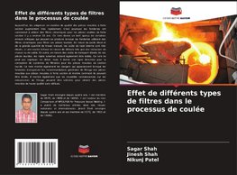 Effet de différents types de filtres dans le processus de coulée