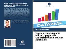 Digitale Steuerung des mit NCS gespeisten Gleichstromwandlers, der parallel zu