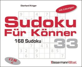 Sudoku für Könner 33 (5 Exemplare à 2,99 EUR)